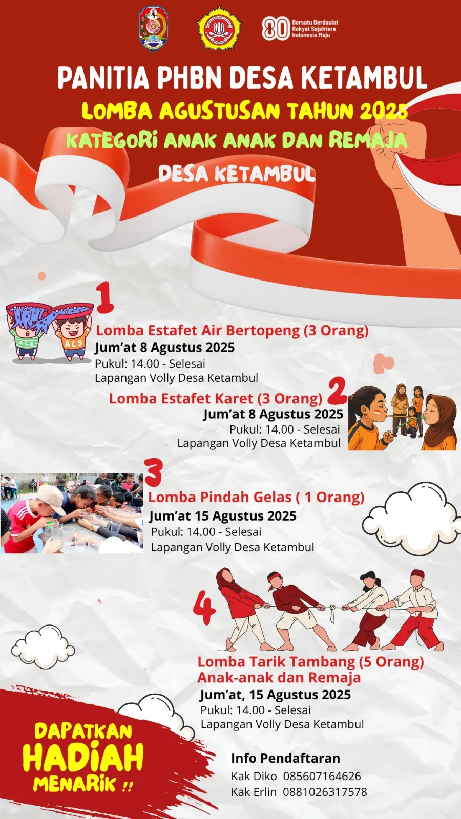 Pamflet Lomba Anak-anak dan Remaja