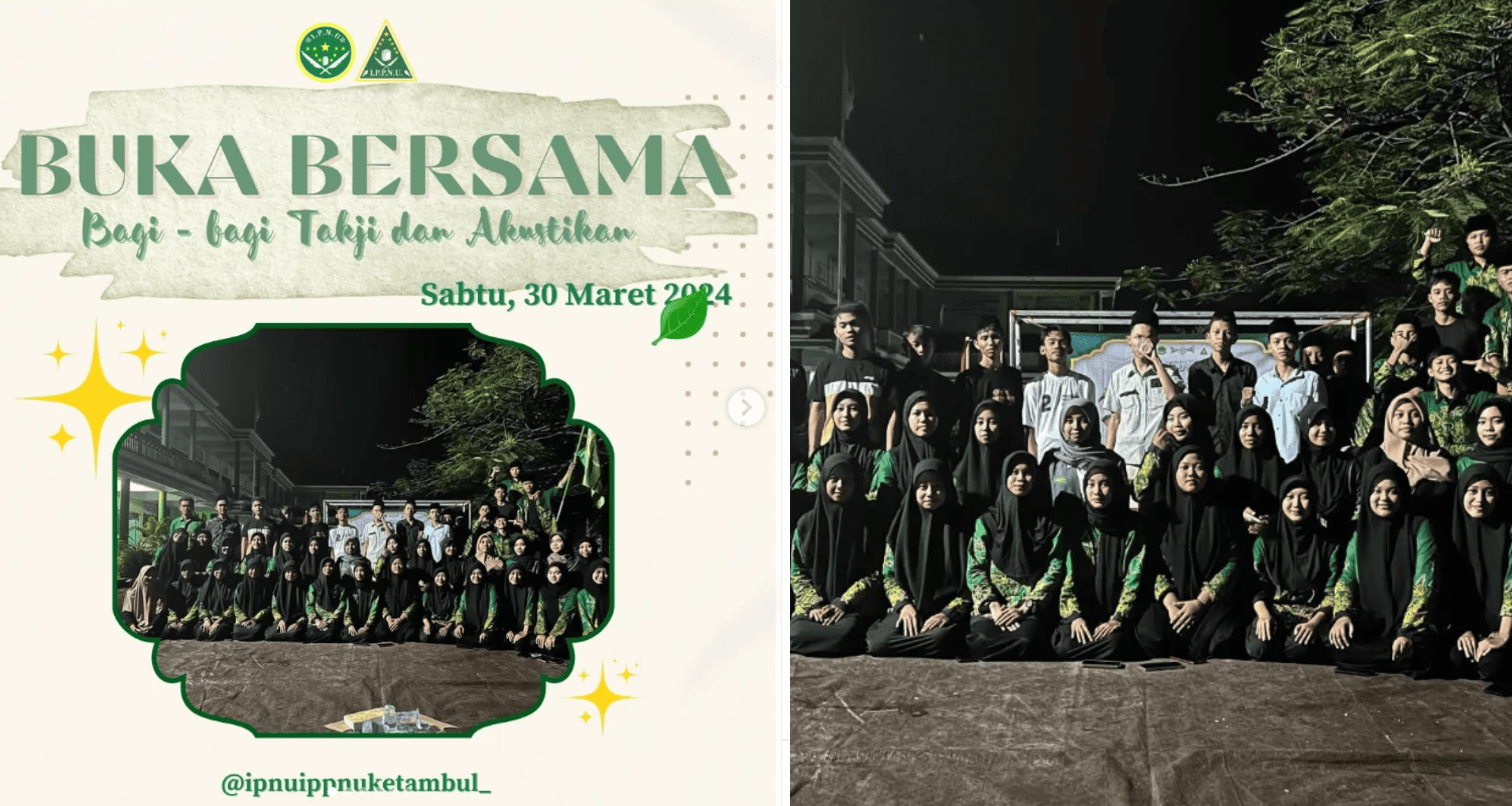 RANGKAIAN KEGIATAN IPNU-IPPNU Desa ketambul RAMADHAN 2024