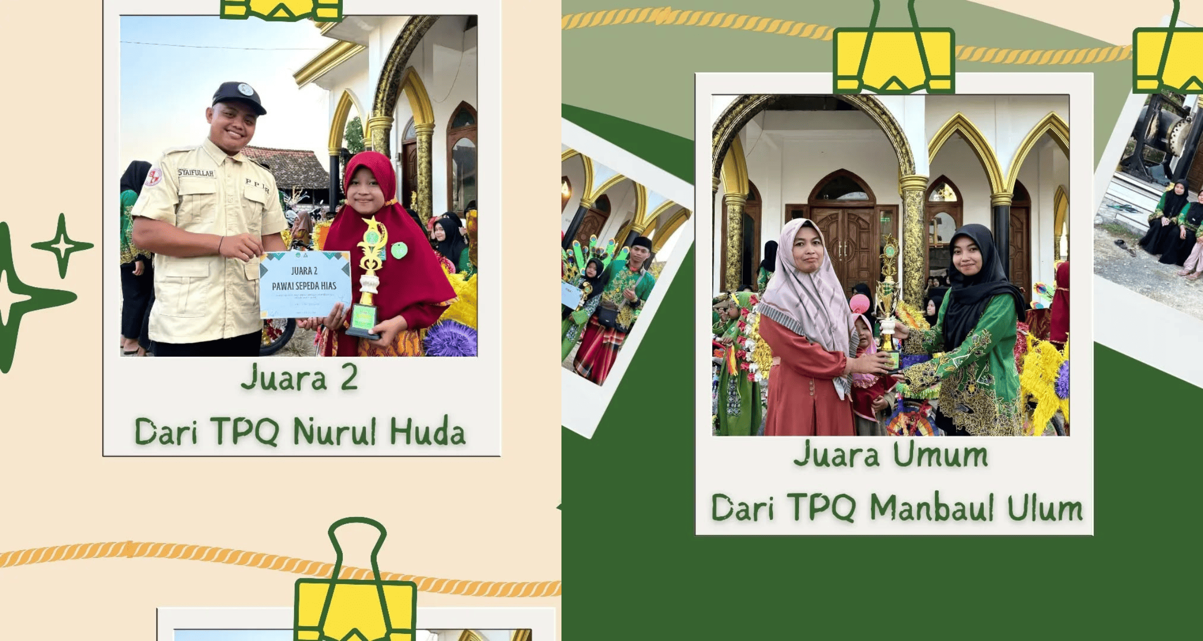 PR IPNU-IPPNU DESA KETAMBUL - Pawai Sepeda hias dalam rangka memperingati Tahun baru islam 1446 H